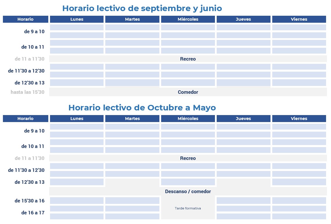 Horario Inf-Pri